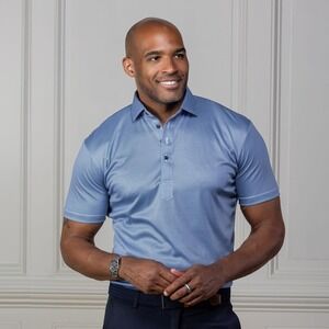 Collars & Co.‎ NWT Semi-Spread Collar Polo Original Fit - Size Medium